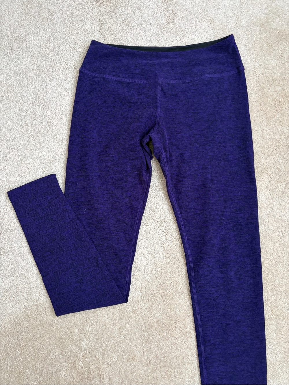 Beyond Yoga Deep Purple Leggings L